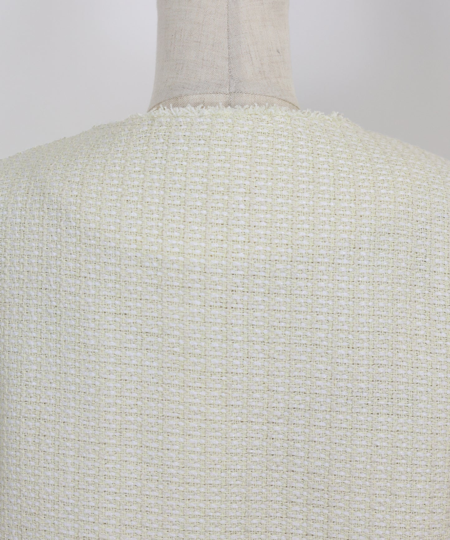 パールボタンツイードジャケット