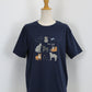 【TIME SALE】リボンDOGS半袖Tシャツ【ネコポス】