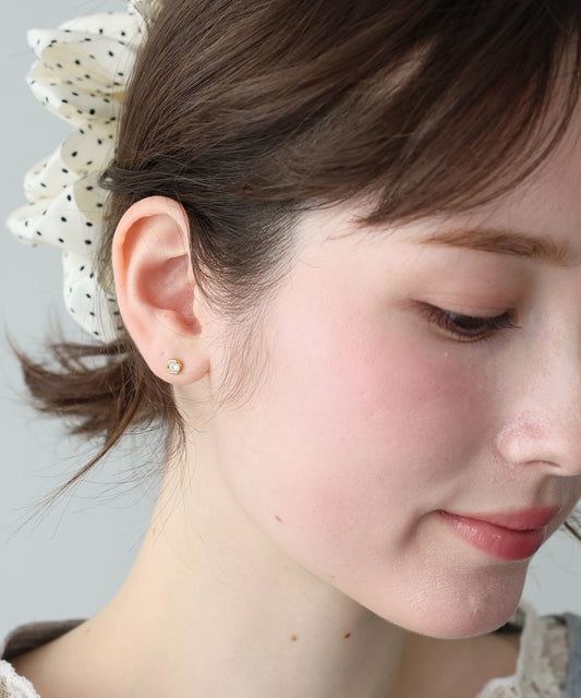 【早割5％OFF】ジルコニアピアス / サージカルステンレス【ネコポス】