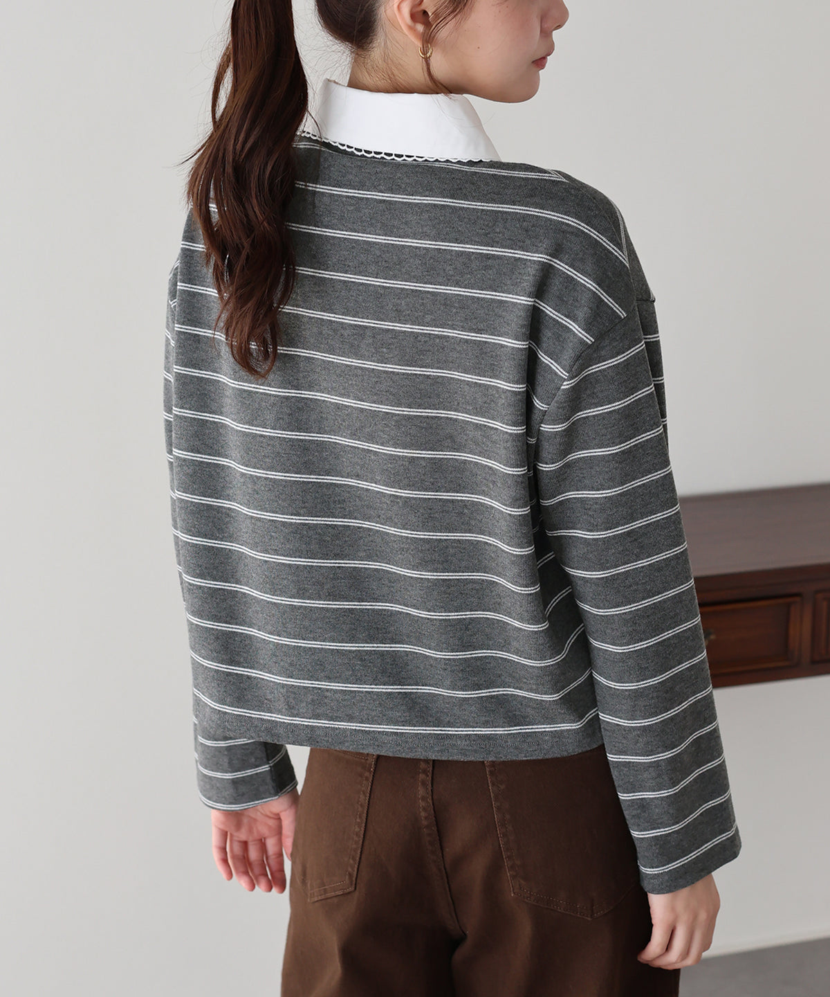 【早割5％OFF】ラガーシャツライクカットソー【メール便】