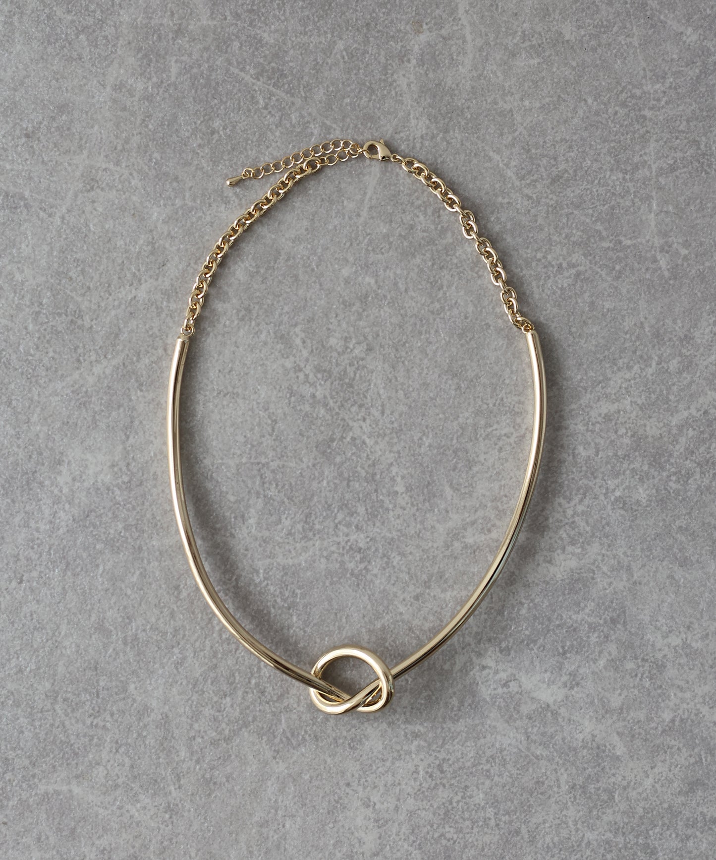 [ J by blue ]ビッグノットデザインチョーカー / ニッケルフリー【ネコポス】