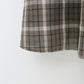 【TIME SALE】チェックドッキングワンピース