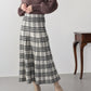 ロングチェックスカート