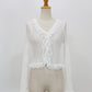 【早割5％OFF】レースフリルカーディガン【ネコポス】