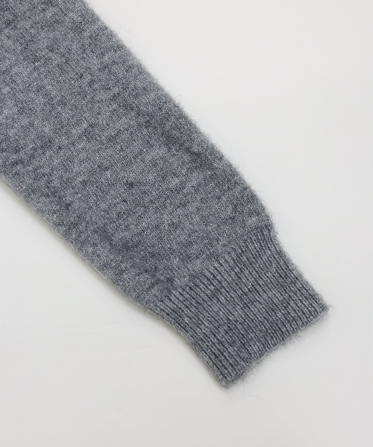 パールボタンラメカーディガン