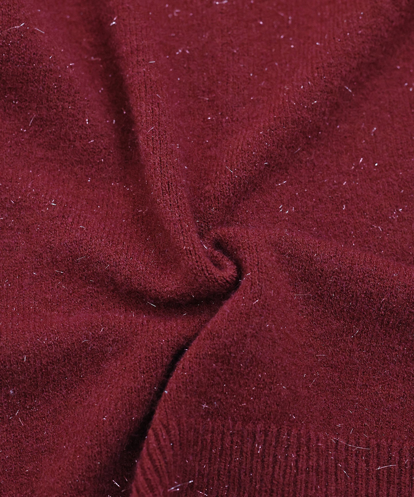 パールボタンラメカーディガン