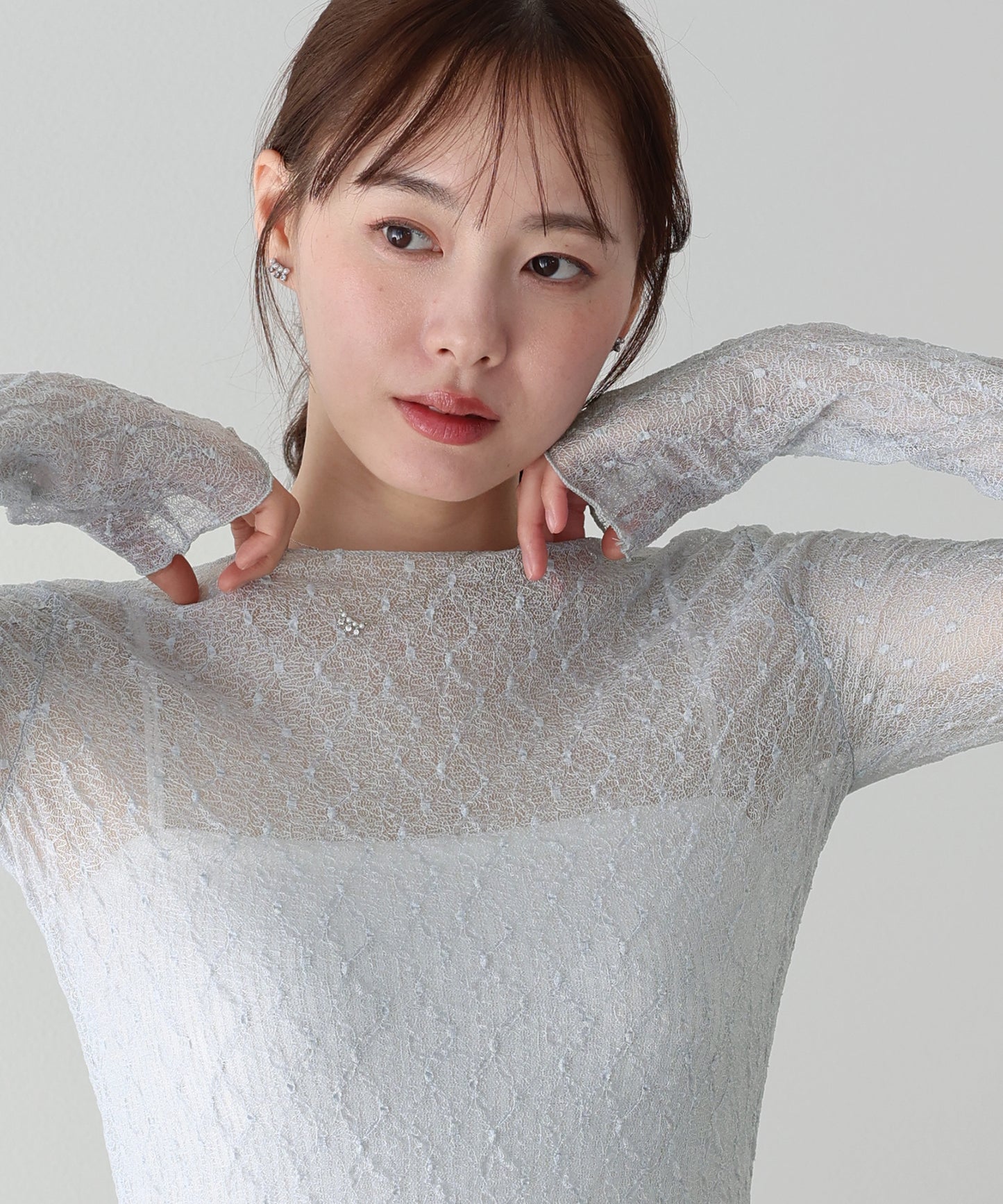 【早割5％OFF】ぽこぽこシアージャガードトップス【ネコポス】