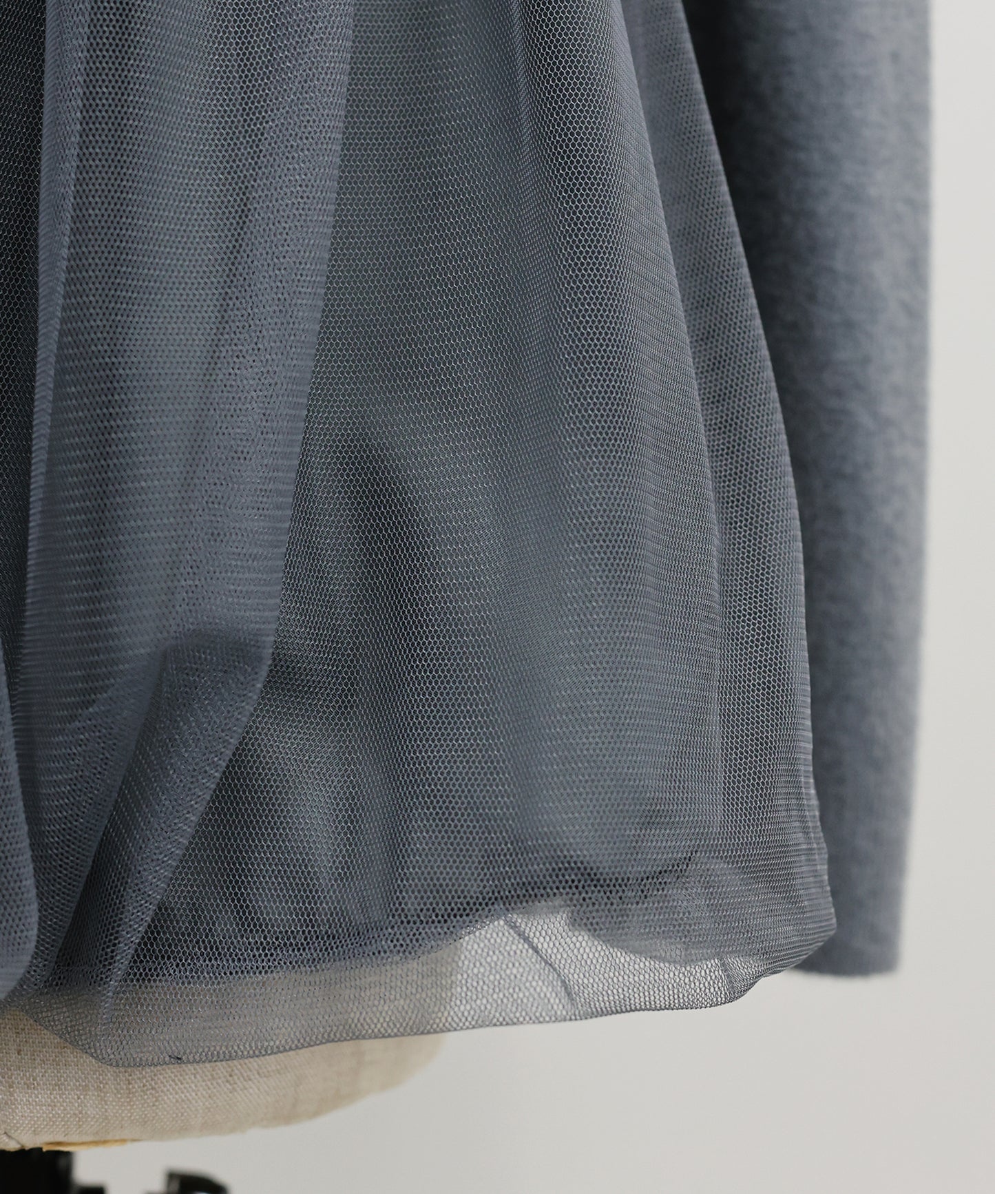 【TIME SALE】バルーンチュールドッキングニット