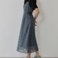 【新商品限定5％OFF（火）】【日本製】ジャガードキャミワンピース[J by blue]