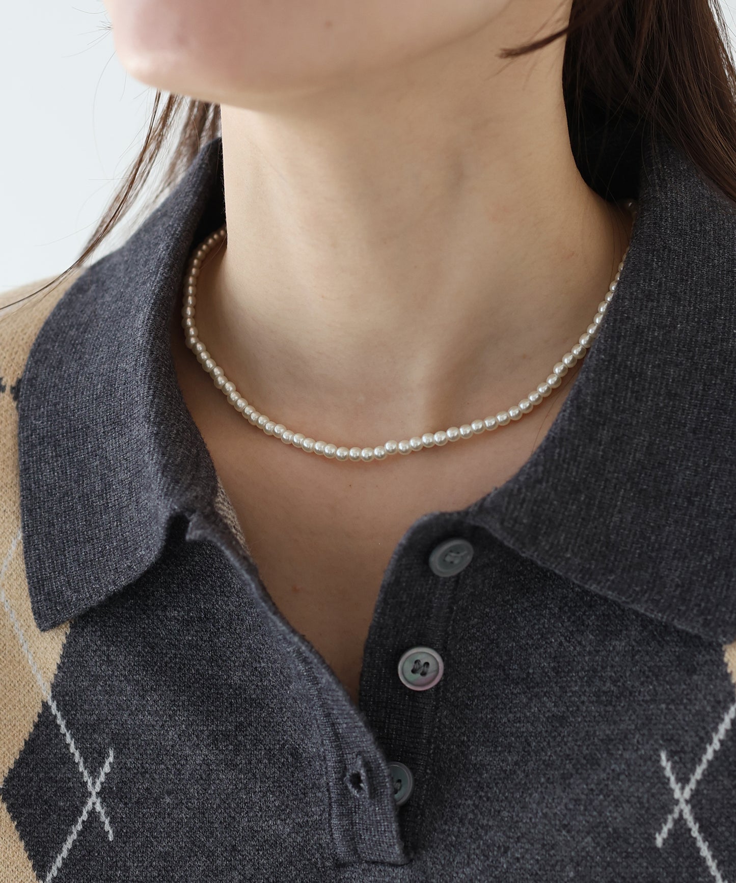 ミニビーズネックレス【ネコポス】