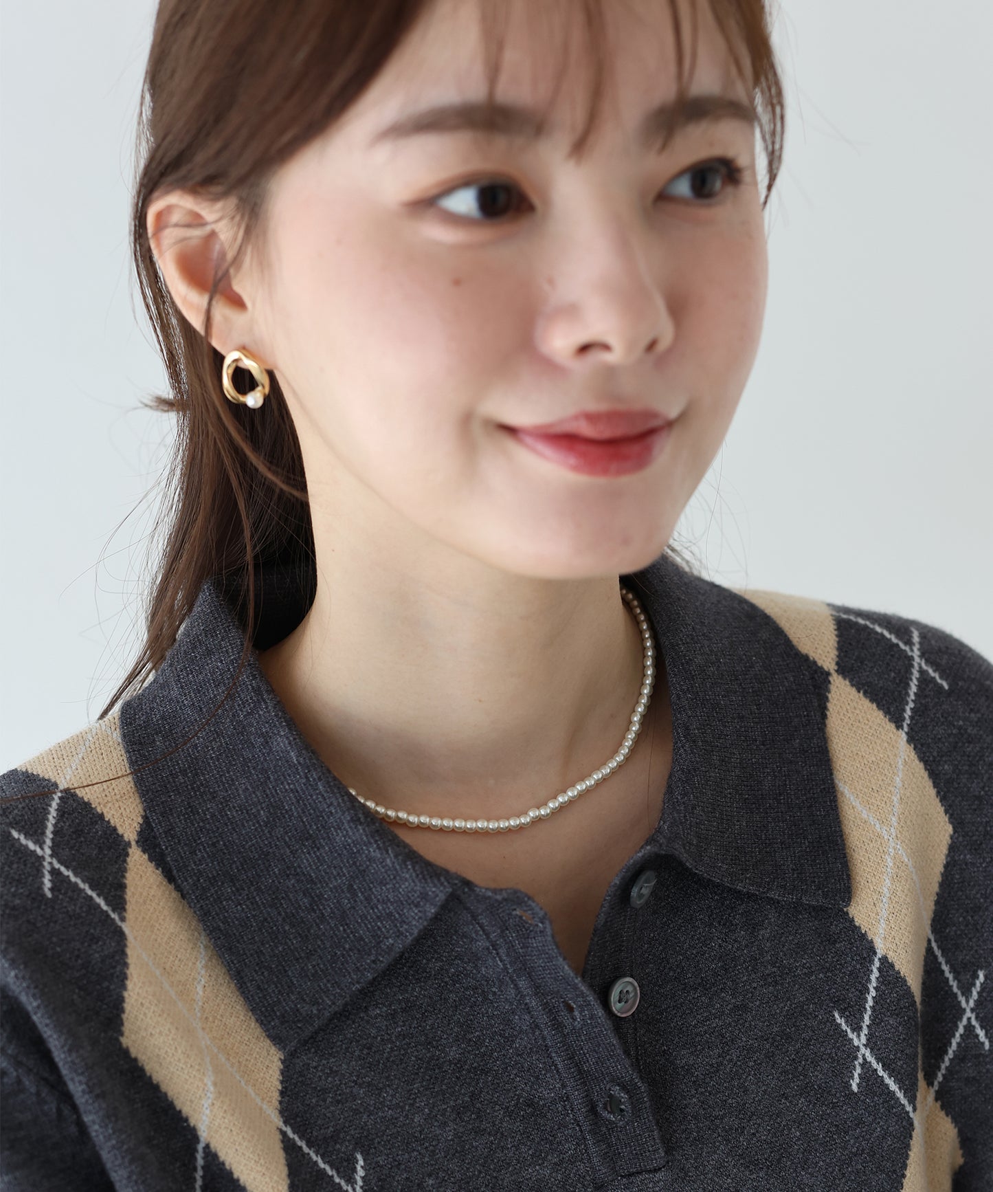 ミニビーズネックレス【ネコポス】