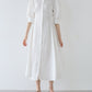 【SALE】リボンシャツワンピース