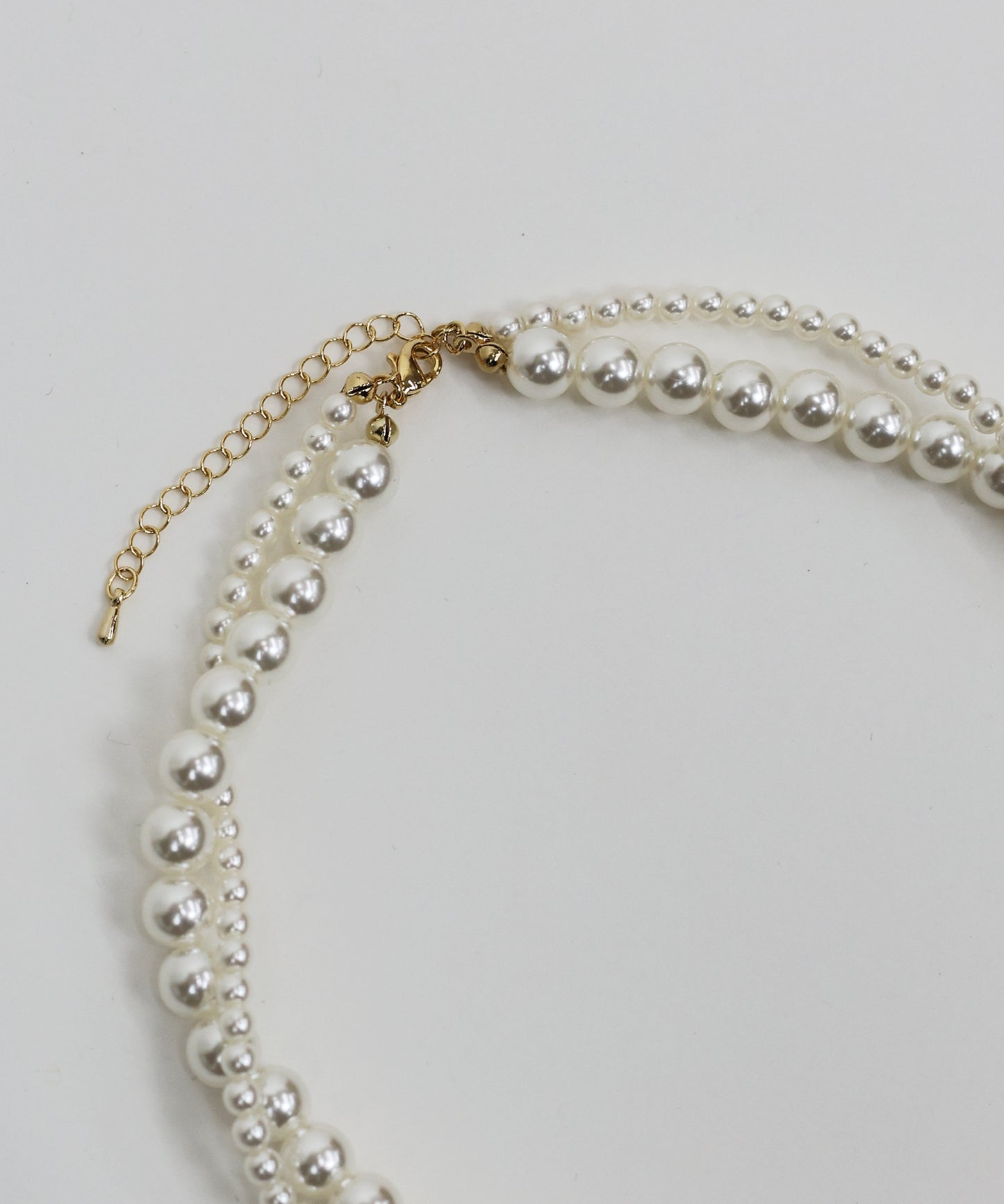 【早割5％OFF】ツイストパールネックレス【ネコポス】