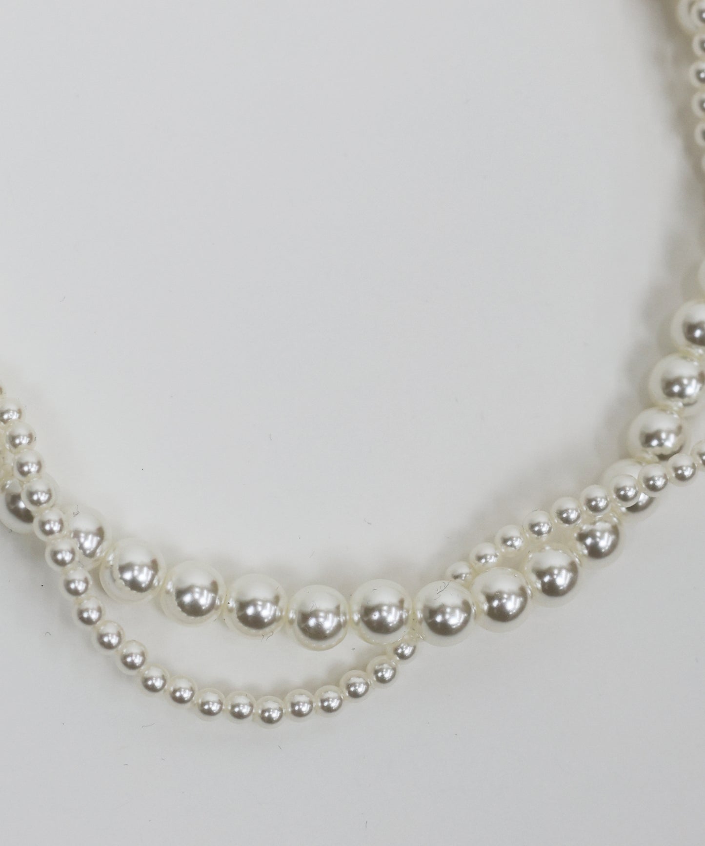 【早割5％OFF】ツイストパールネックレス【ネコポス】