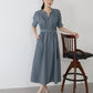 【TIME SALE】2WAYフロントタックワンピース