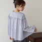 【TIME SALE】ストライプリボンブラウス【ネコポス】