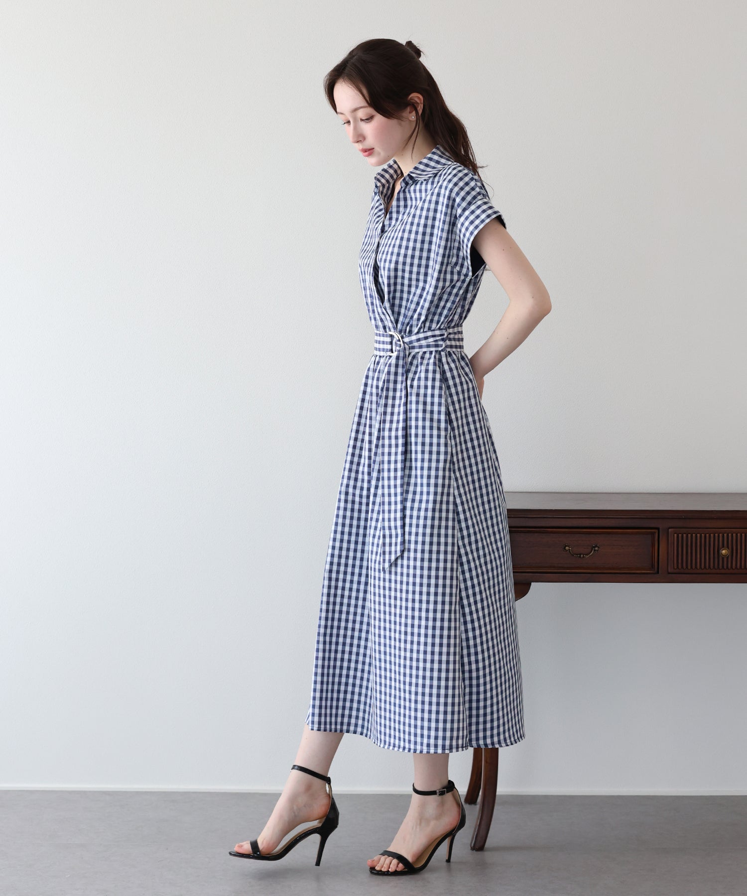 カシュクールシャツワンピース – BLUE ONLINE