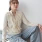 チュールフリルカーディガン