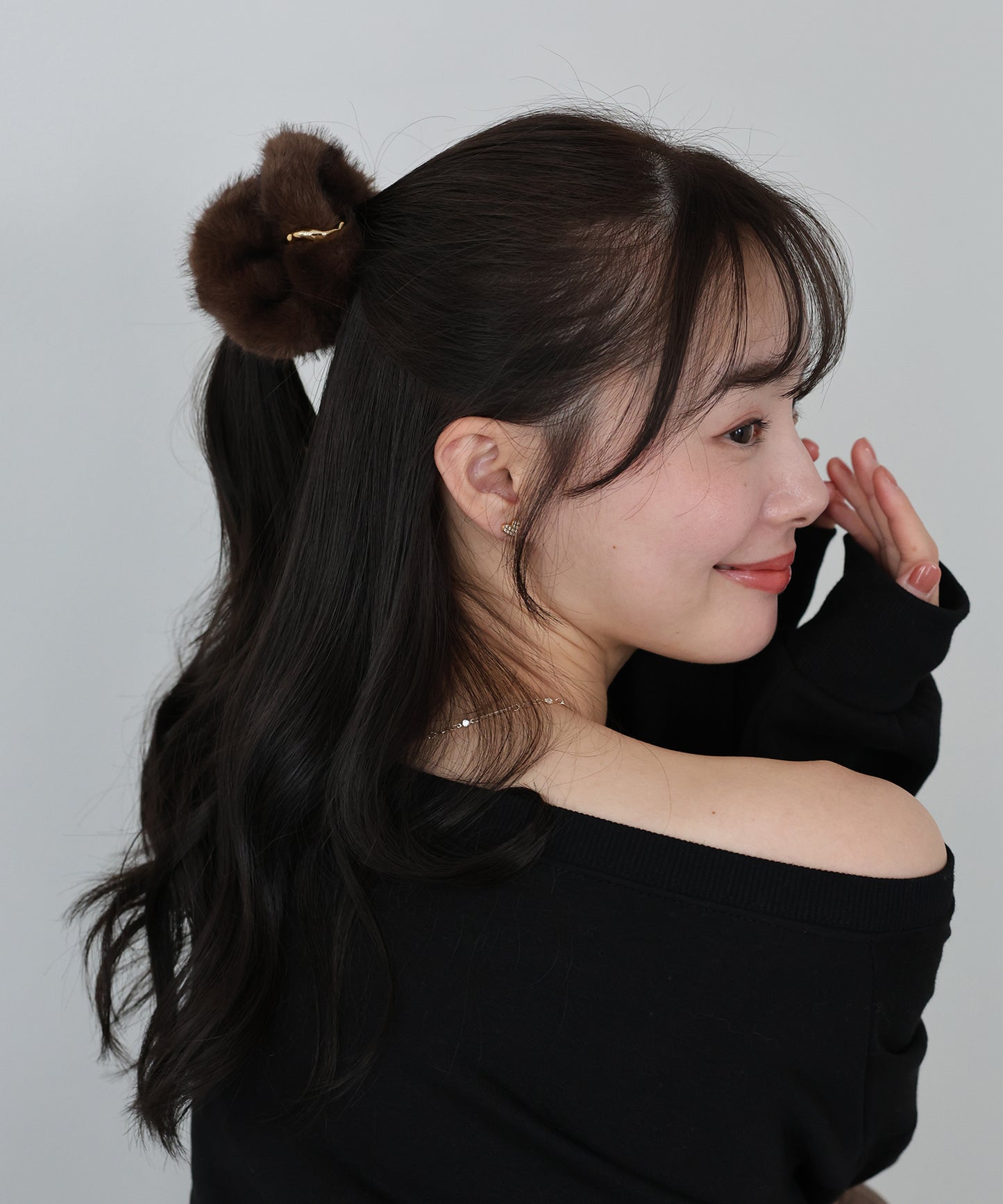 【早割5％OFF】メタルリングファーシュシュ【ネコポス】