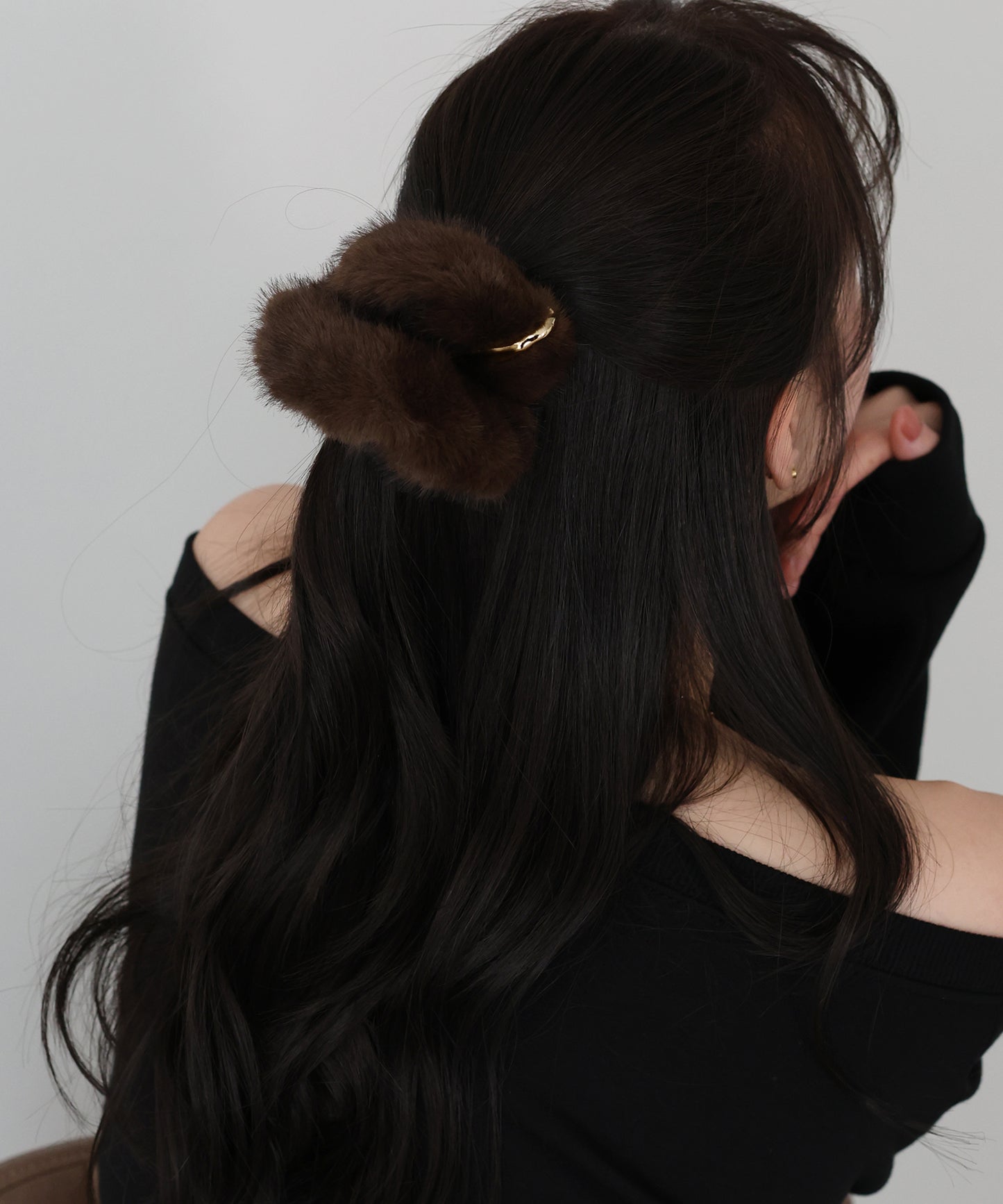 【早割5％OFF】メタルリングファーシュシュ【ネコポス】