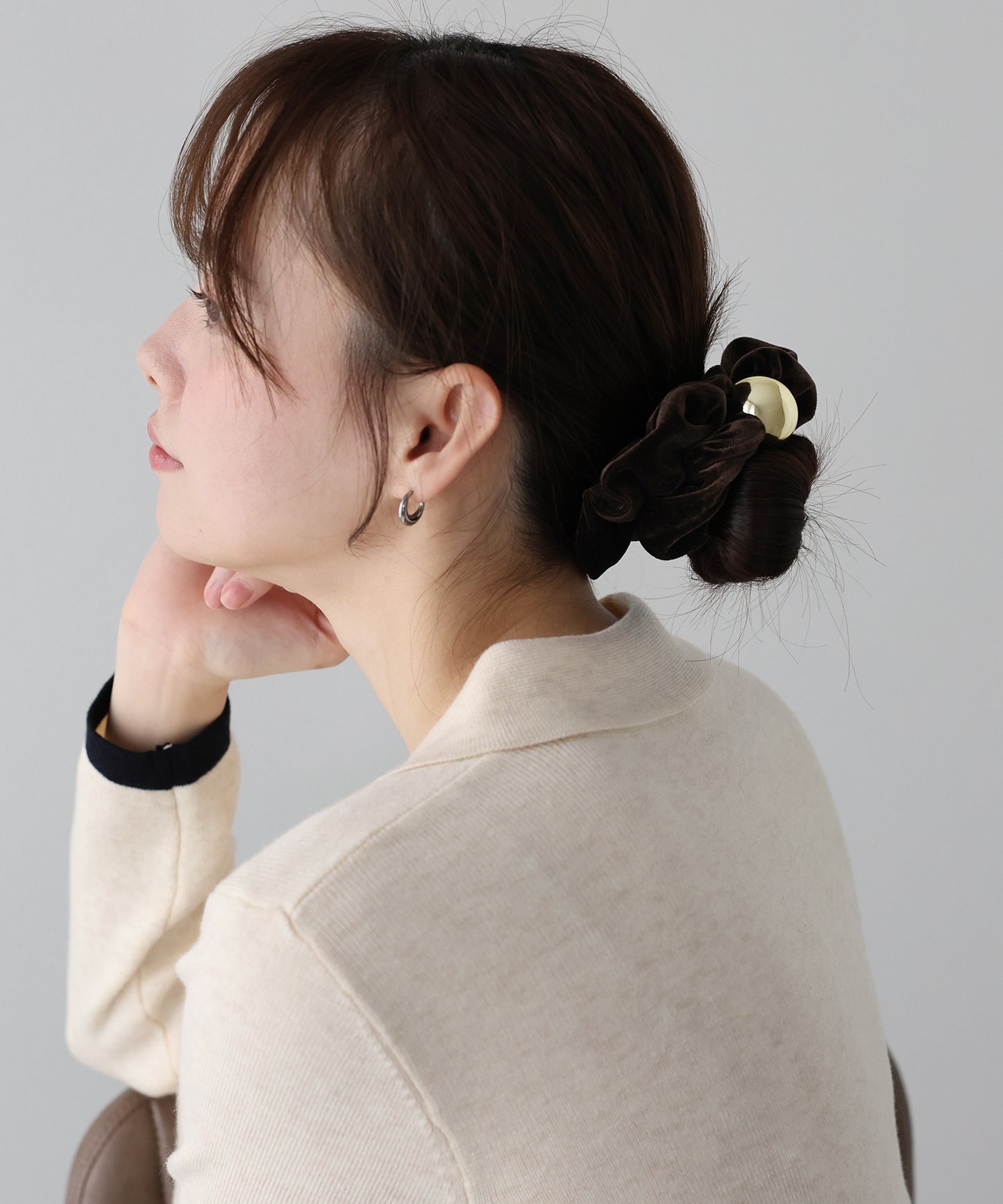 メタルボールベロアシュシュ【ネコポス】