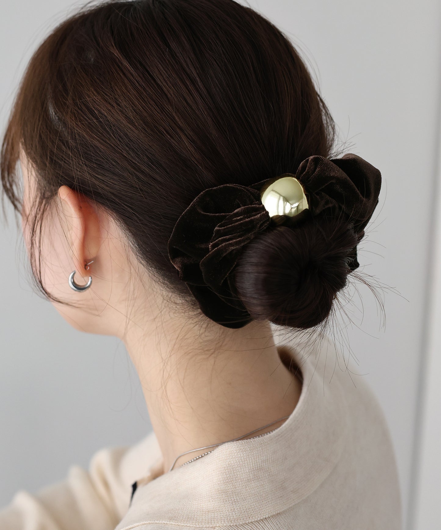 メタルボールベロアシュシュ【ネコポス】