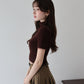 【早割5％OFF】ハイネックシャギーニット