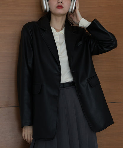 [ J by blue ]レザージャケット