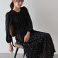 【早割5％OFF】花柄シャーリングワンピース