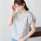 バルーンスリーブツイードＴシャツ【メール便】