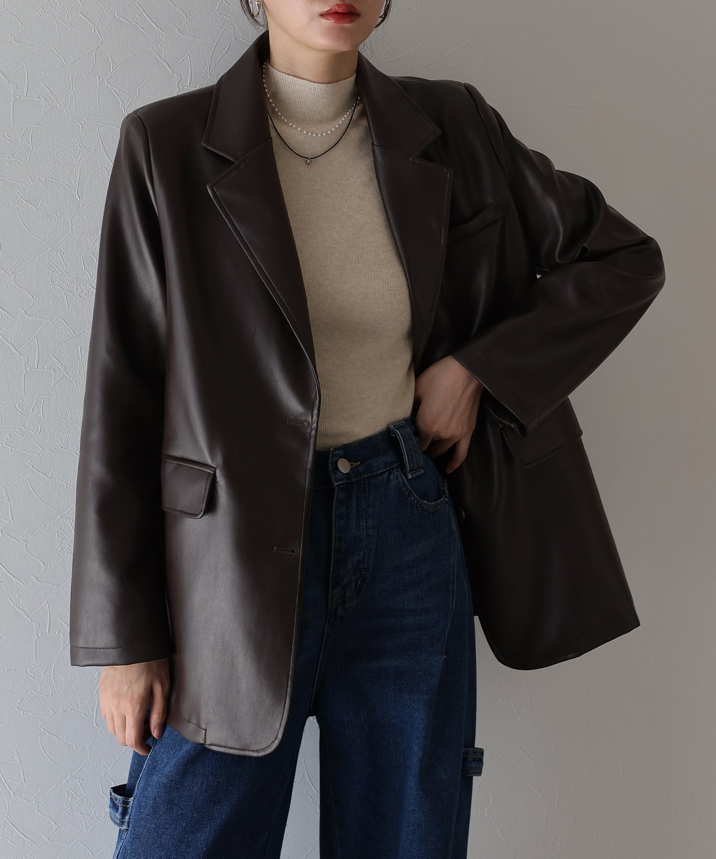 [ J by blue ]レザージャケット