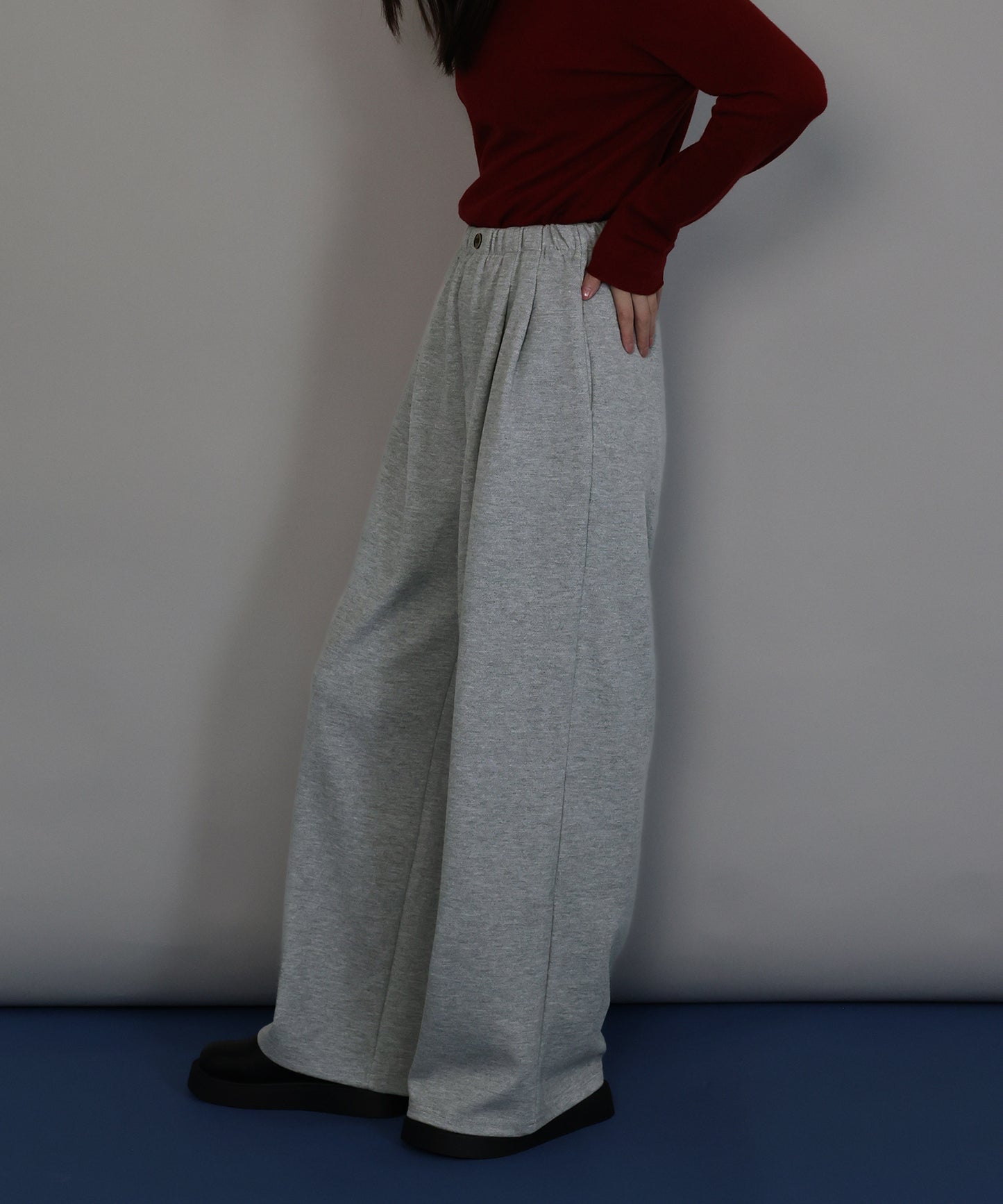 【早割5％OFF】タックスウェットパンツ[ J by blue ]