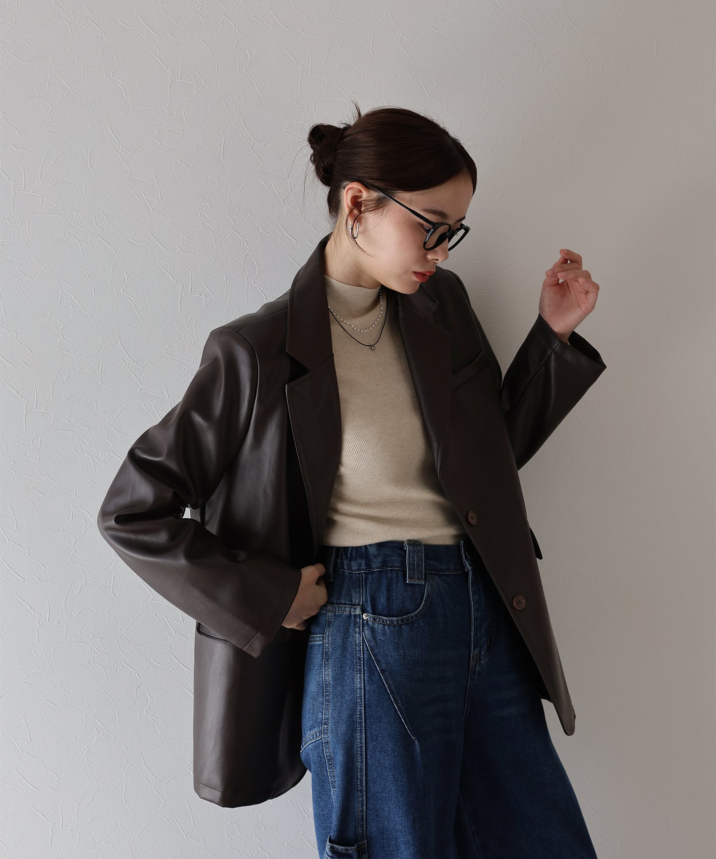 [ J by blue ]レザージャケット