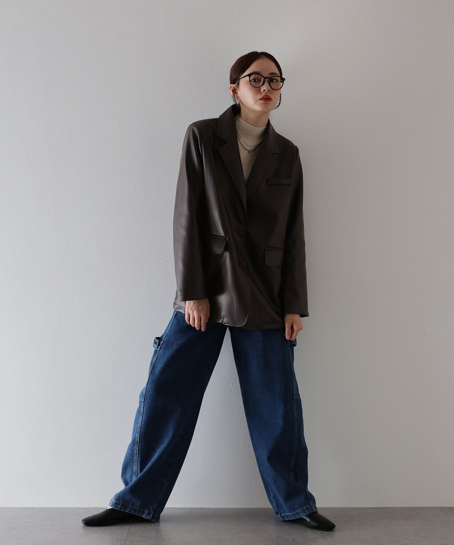 [ J by blue ]レザージャケット