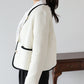バイカラーパイピングジャケット