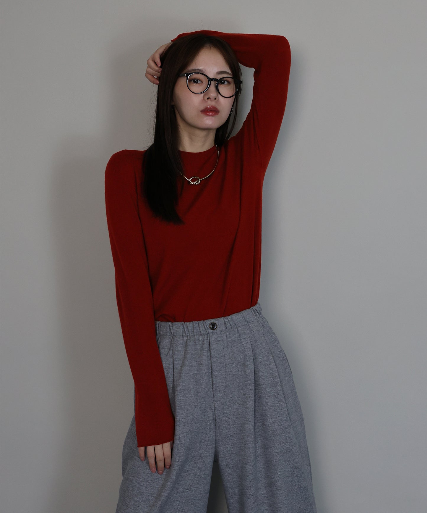 【早割5％OFF】ウール混ホールガーメントニット[ J by blue ]