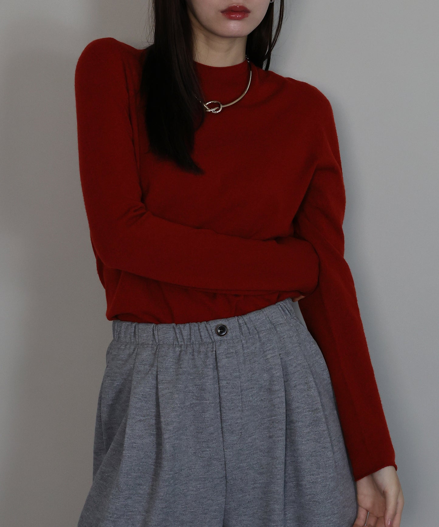 【早割5％OFF】ウール混ホールガーメントニット[ J by blue ]