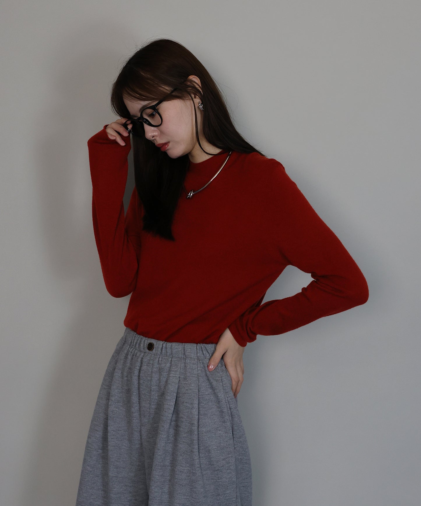 【早割5％OFF】ウール混ホールガーメントニット[ J by blue ]