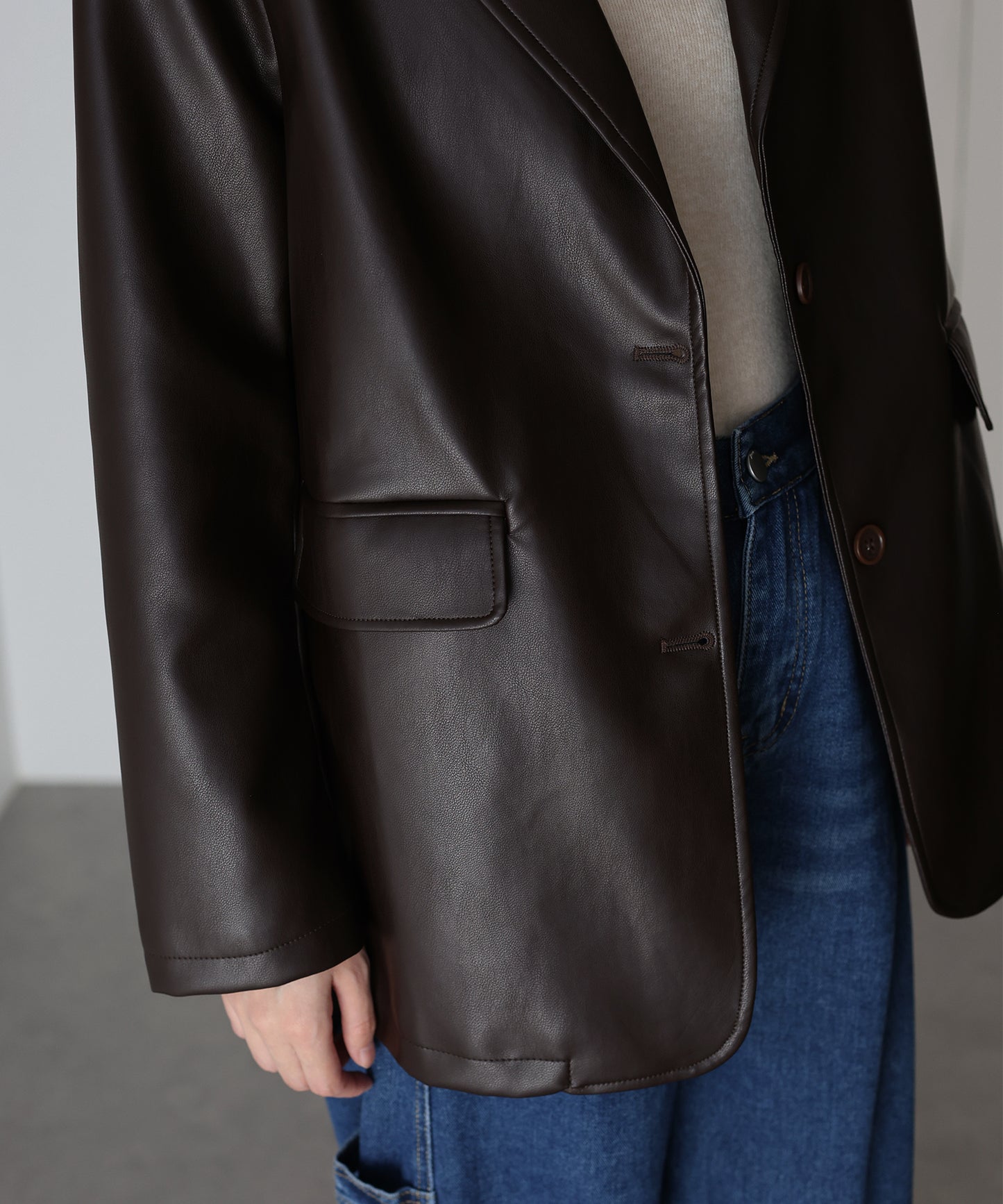 [ J by blue ]レザージャケット