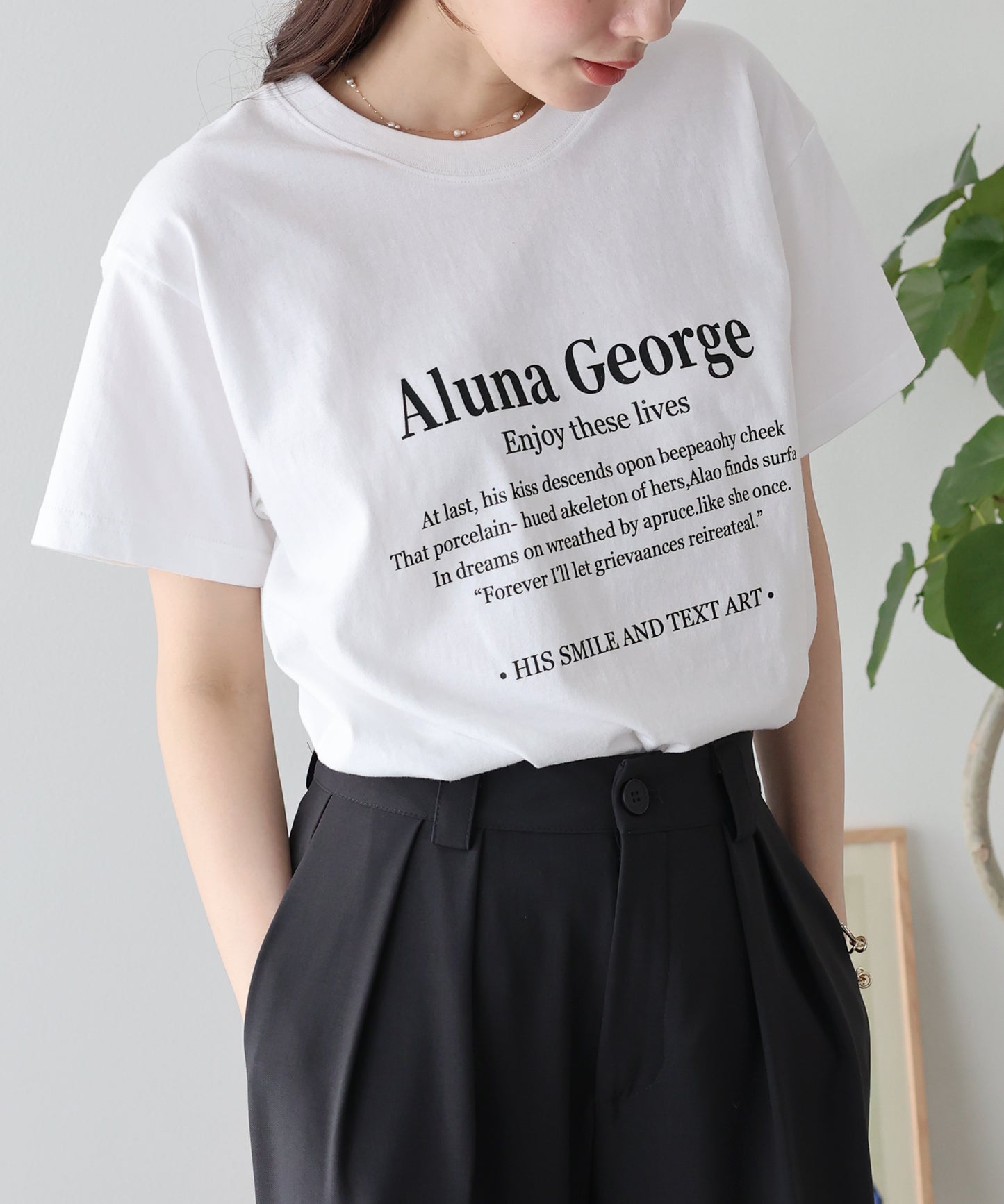 【SALE】レタリングロゴ Tシャツ【メール便】