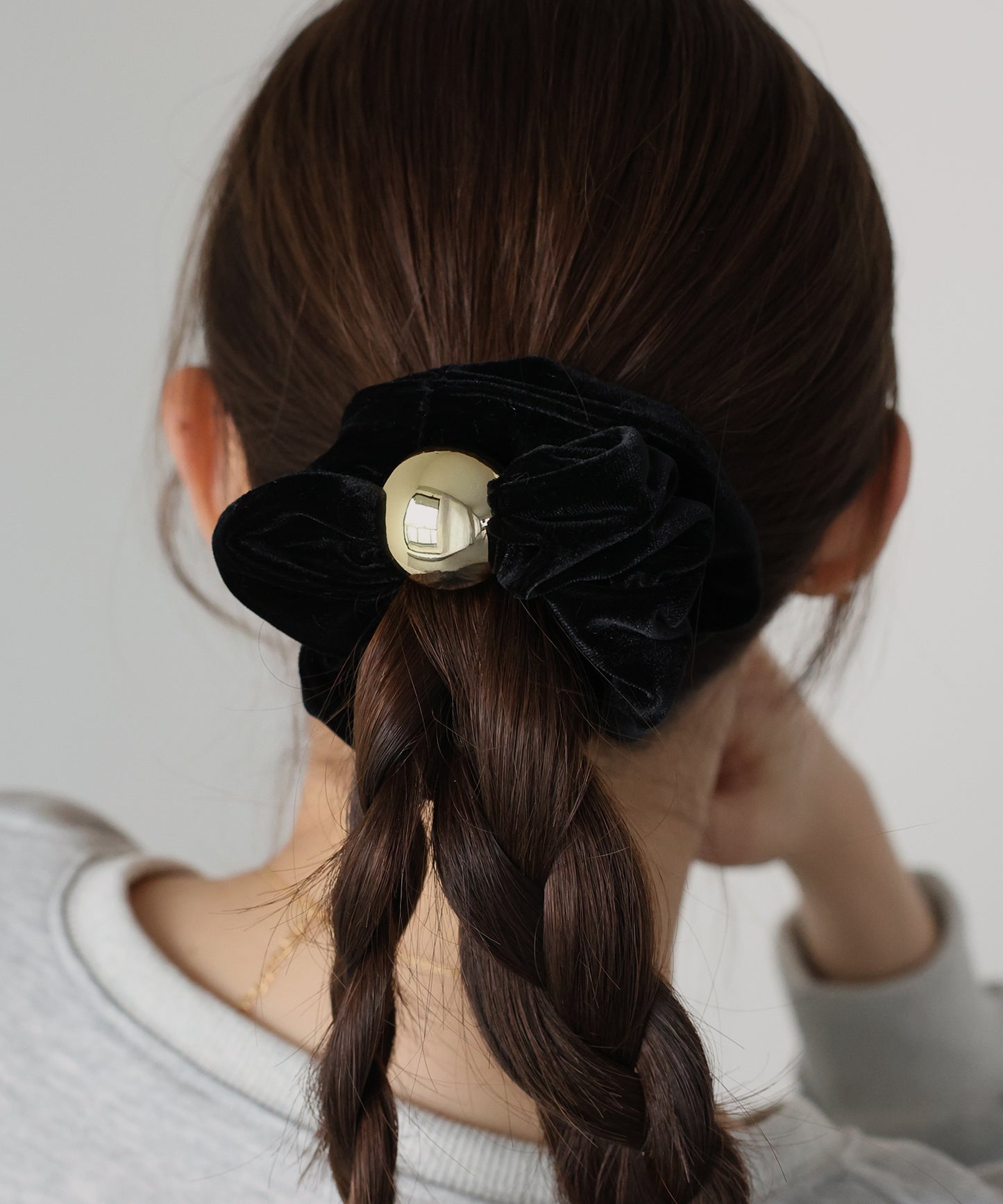 メタルボールベロアシュシュ【ネコポス】