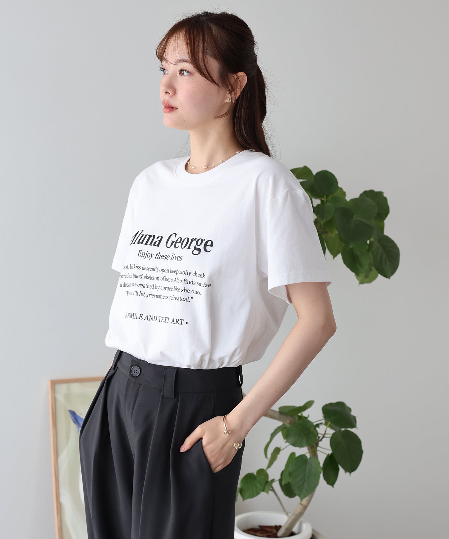【SALE】レタリングロゴ Tシャツ【メール便】