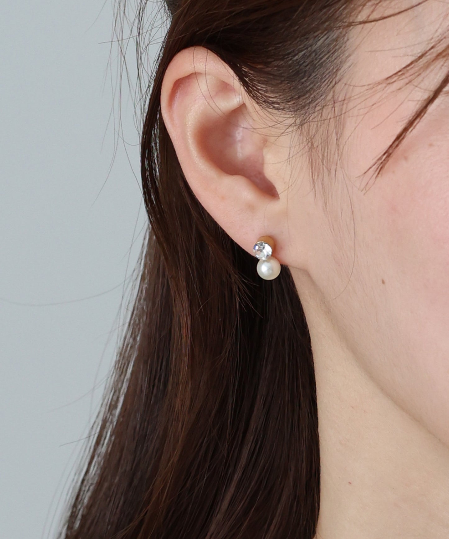 【早割5％OFF】ビジューパールピアス / サージカルステンレス【ネコポス】