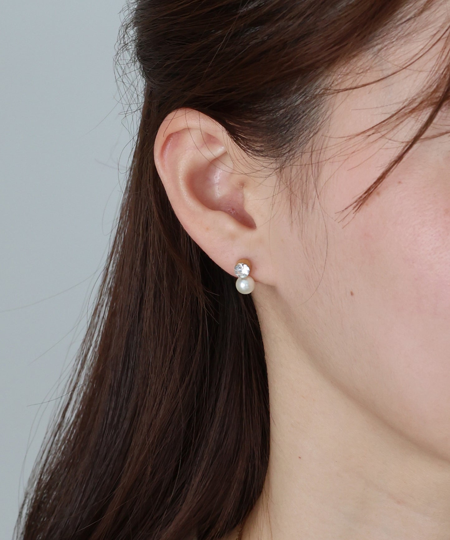 【早割5％OFF】ビジューパールピアス / サージカルステンレス【ネコポス】