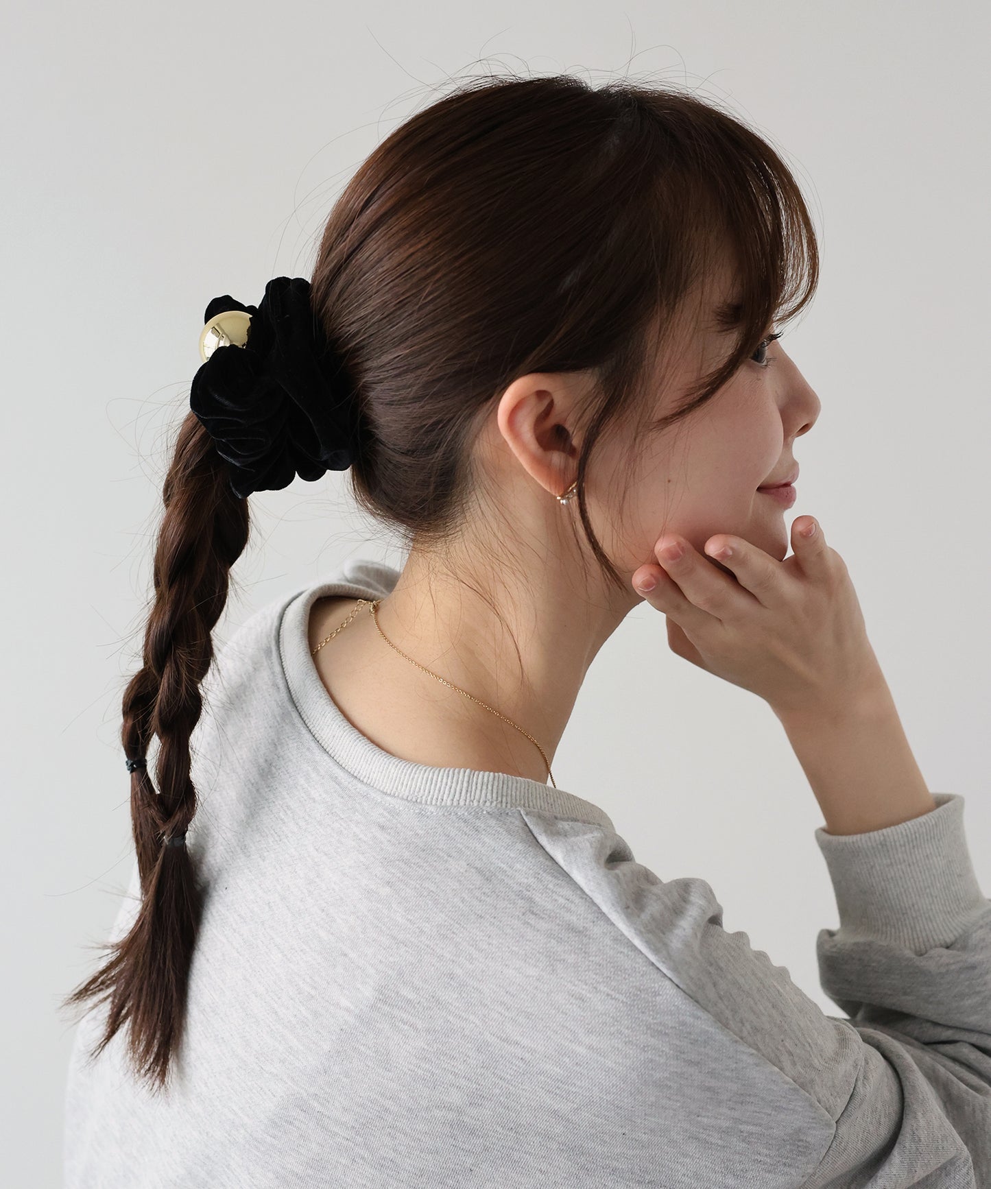 メタルボールベロアシュシュ【ネコポス】