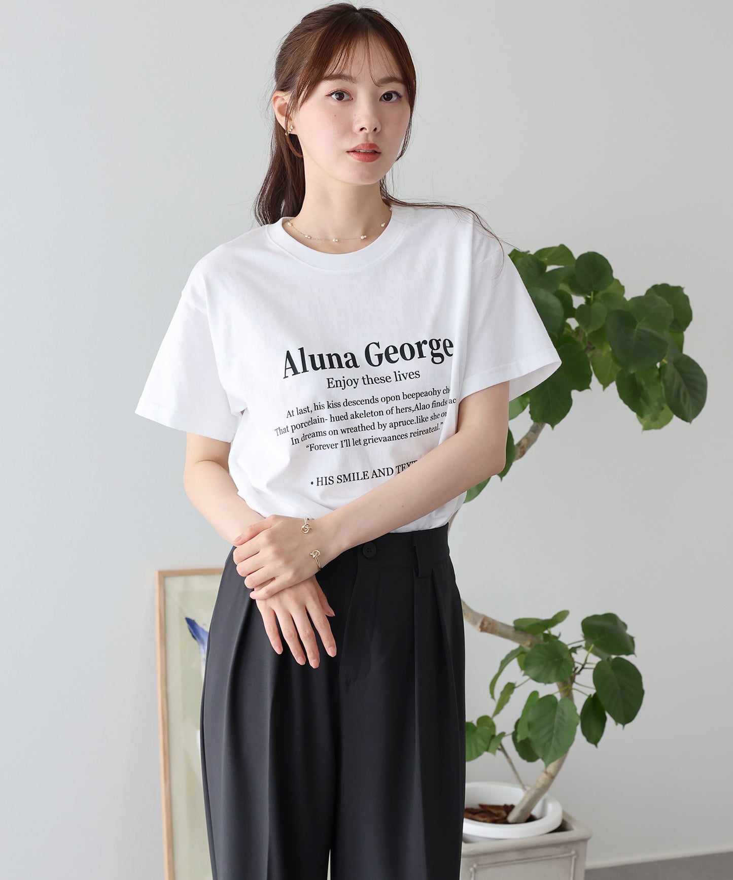【SALE】レタリングロゴ Tシャツ【メール便】