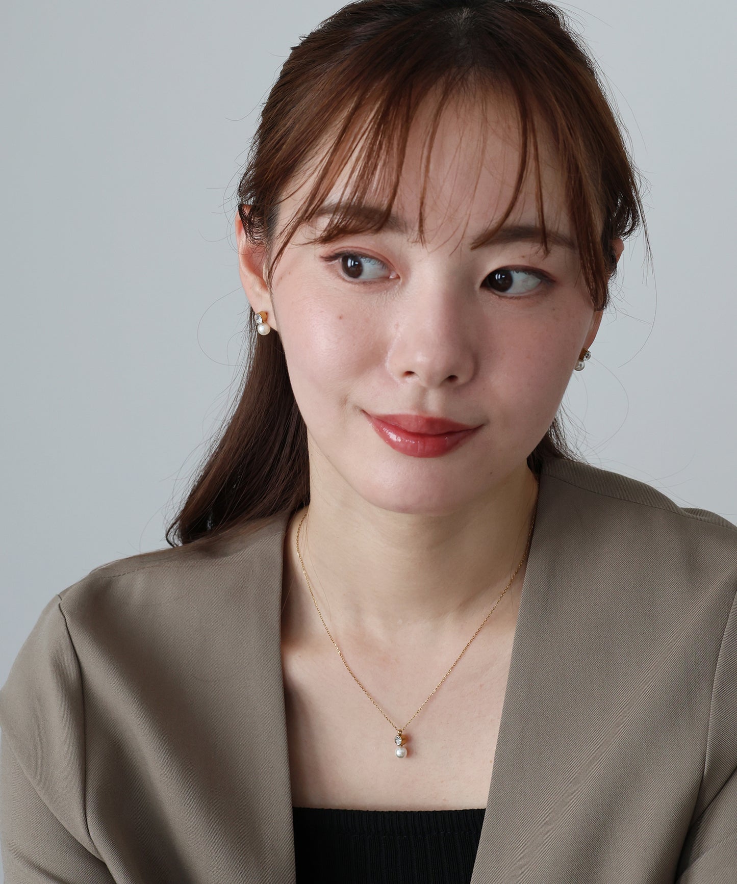 【早割5％OFF】ビジューパールピアス / サージカルステンレス【ネコポス】