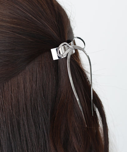 メタルリボンヘアカフ