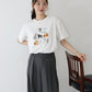 【TIME SALE】リボンDOGS半袖Tシャツ【ネコポス】