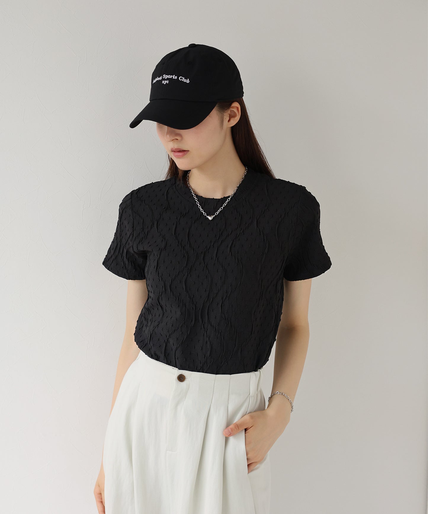 【新商品限定5％OFF（火）】ラインフクレジャガードカットソー[J by blue]